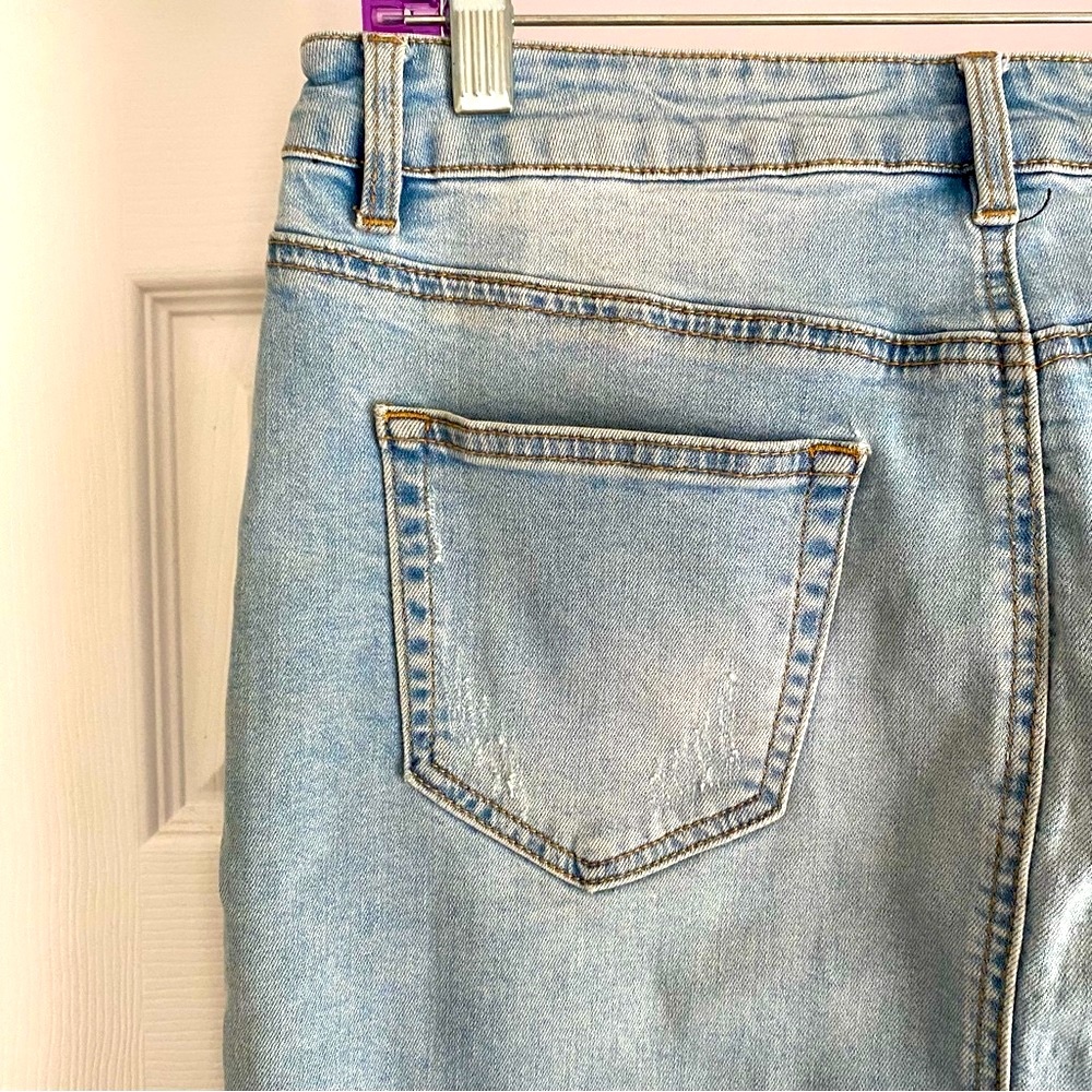 Light Blue Banana Republic Denim Skirt - Picture 3 of 5